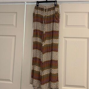 American Eagle Outfitters Multicolor Patterned Pants